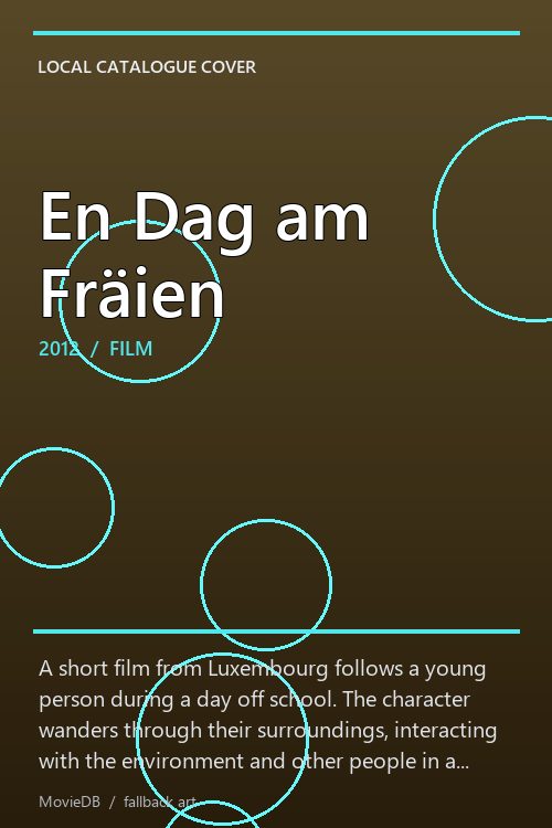 En Dag am Fräien poster