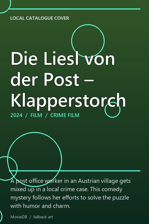 Die Liesl von der Post – Klapperstorch poster
