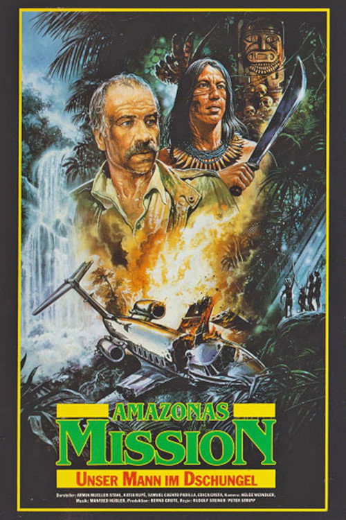 Our man in the jungle poster