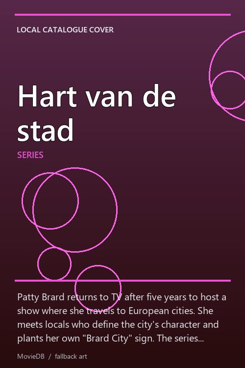 Hart van de stad poster