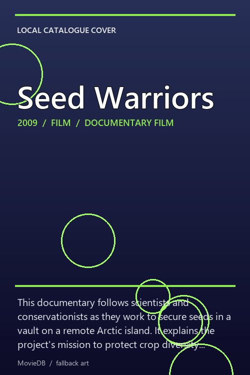 Seed Warriors poster