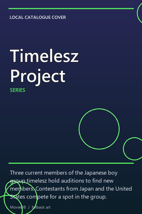 Timelesz Project poster