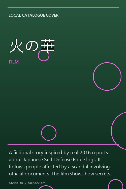 火の華 poster