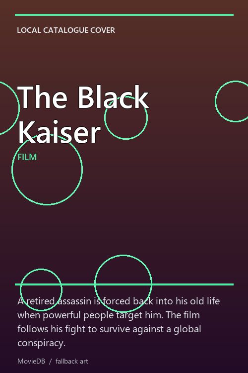 The Black Kaiser poster