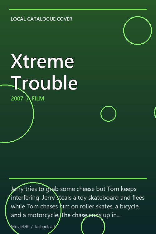 Xtreme Trouble poster