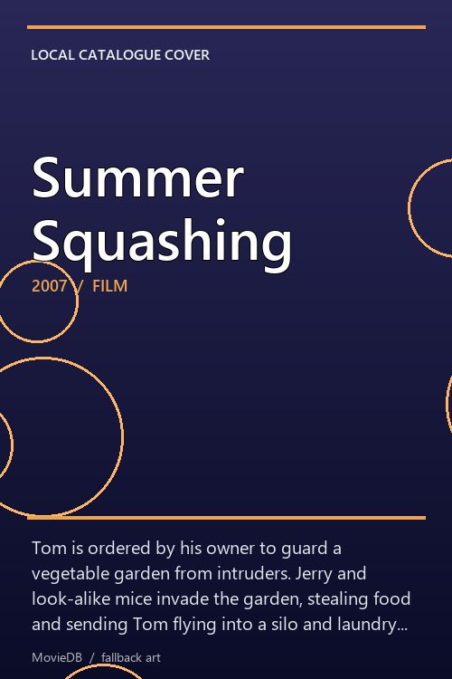 Summer Squashing poster