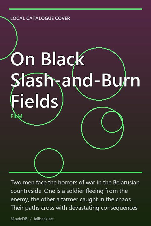 On Black Slash-and-Burn Fields poster