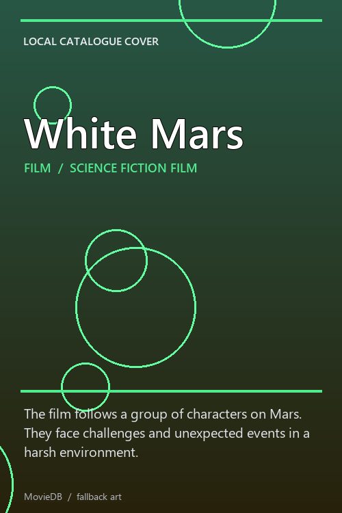 White Mars poster