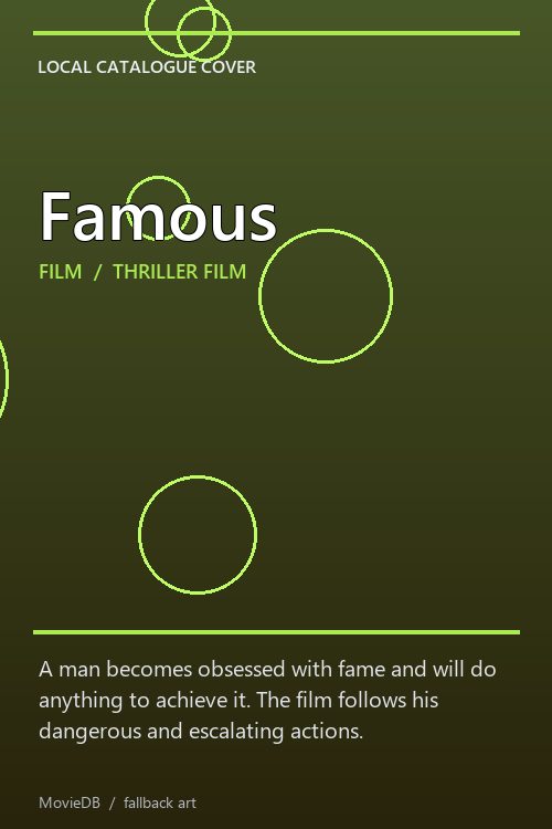 Famous poster