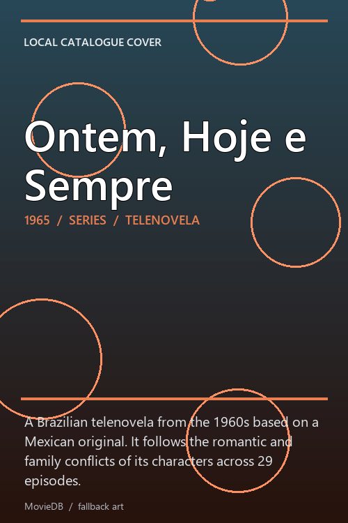 Ontem, Hoje e Sempre poster