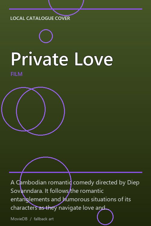 Private Love poster