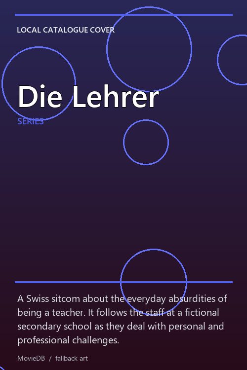 Die Lehrer poster