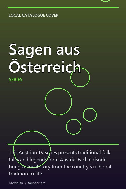 Sagen aus Österreich poster
