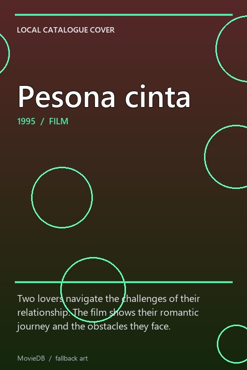 Pesona cinta poster
