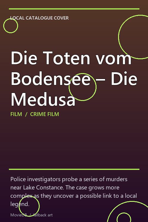 Die Toten vom Bodensee – Die Medusa poster