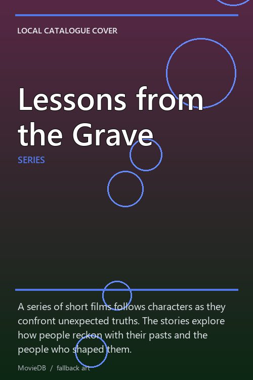 Lessons from the Grave poster