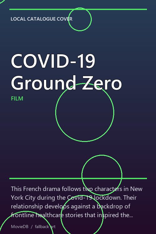 COVID-19 Ground Zero poster