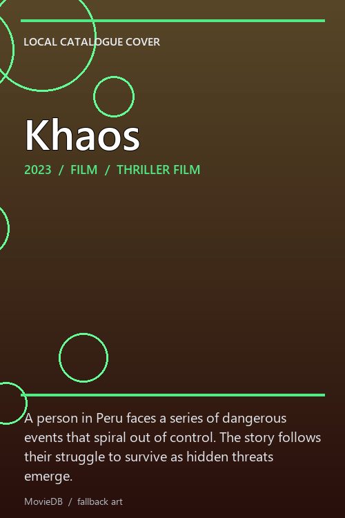 Khaos poster
