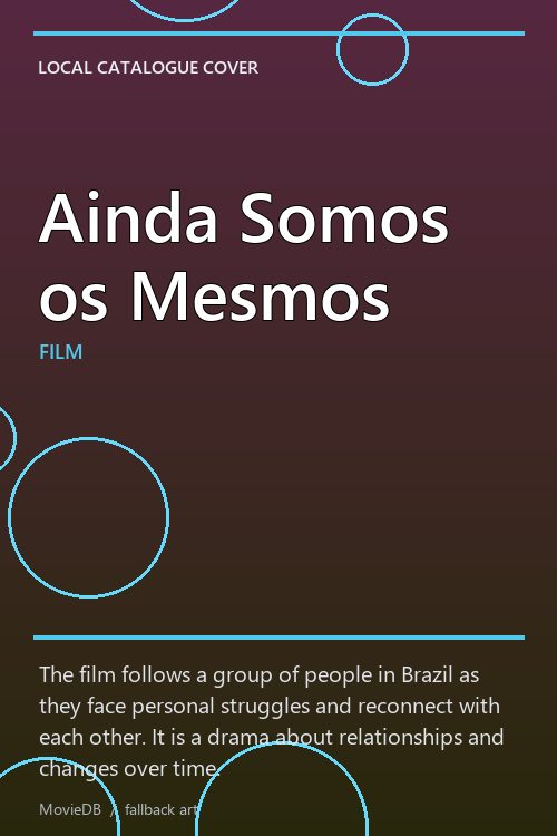 Ainda Somos os Mesmos poster