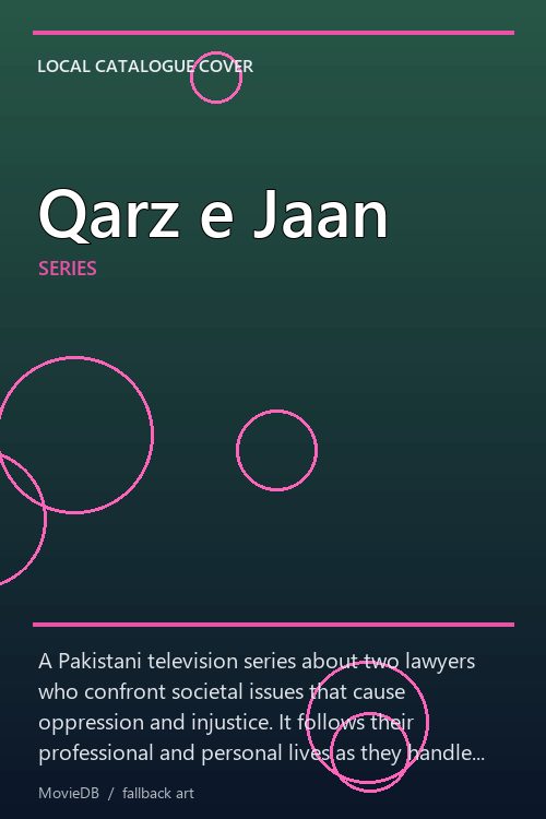 Qarz e Jaan poster