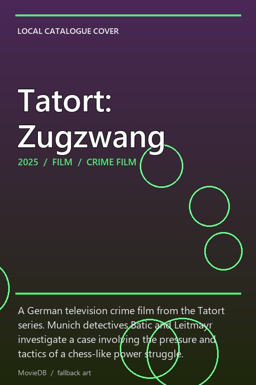 Tatort: Zugzwang poster