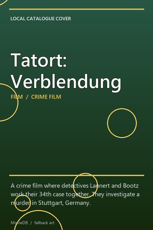 Tatort: Verblendung poster