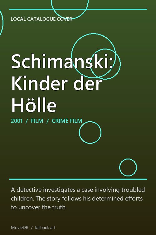 Schimanski: Kinder der Hölle poster