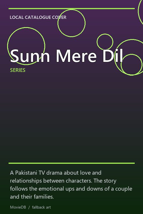 Sunn Mere Dil poster