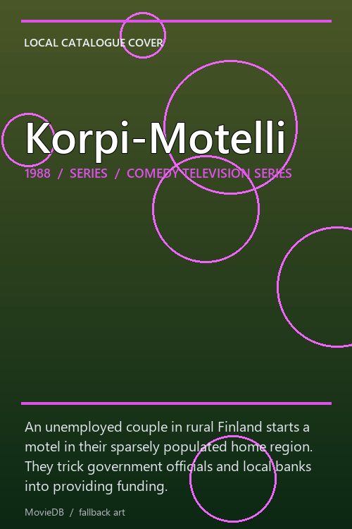 Korpi-Motelli poster