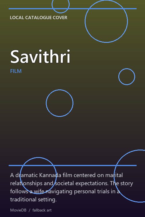 Savithri poster