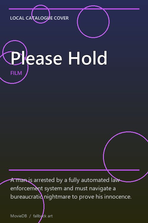 Please Hold poster