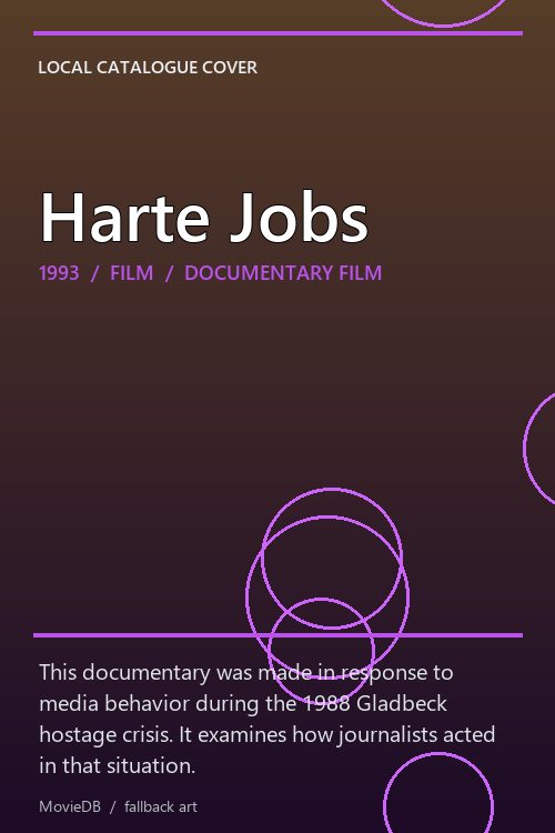 Harte Jobs poster