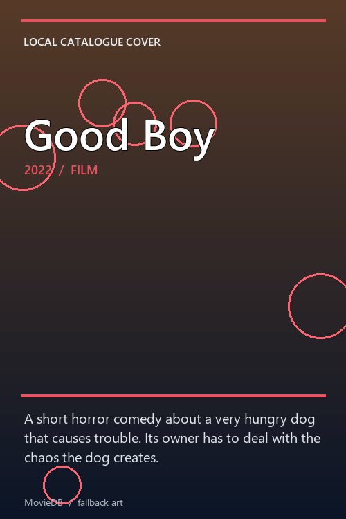 Good Boy poster