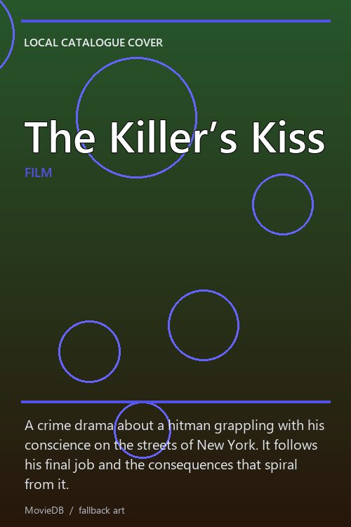 The Killer’s Kiss poster