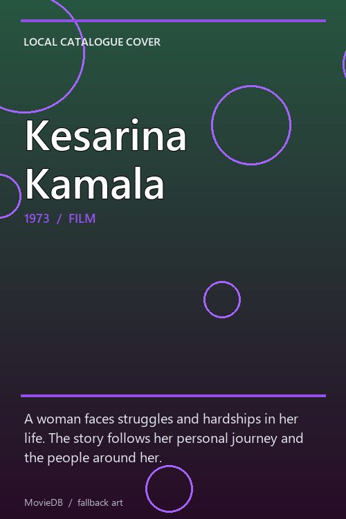 Kesarina Kamala poster
