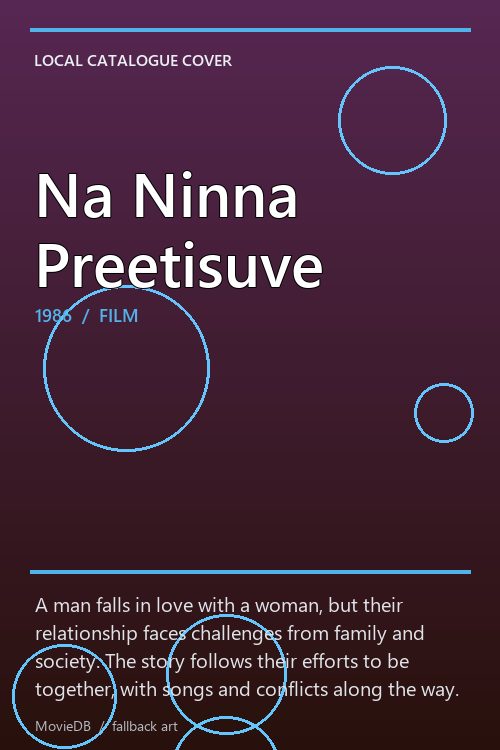 Na Ninna Preetisuve poster