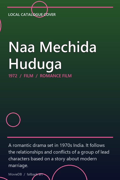 Naa Mechida Huduga poster