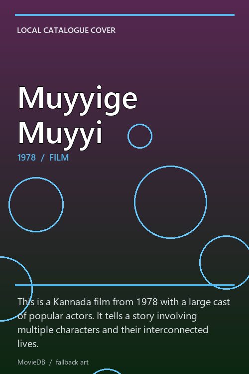Muyyige Muyyi poster