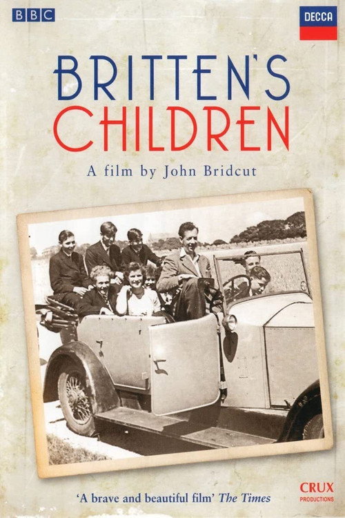 Britten's children poster