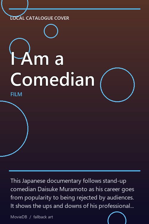 I Am a Comedian poster