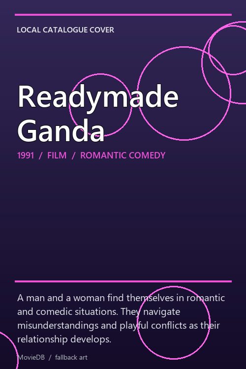 Readymade Ganda poster