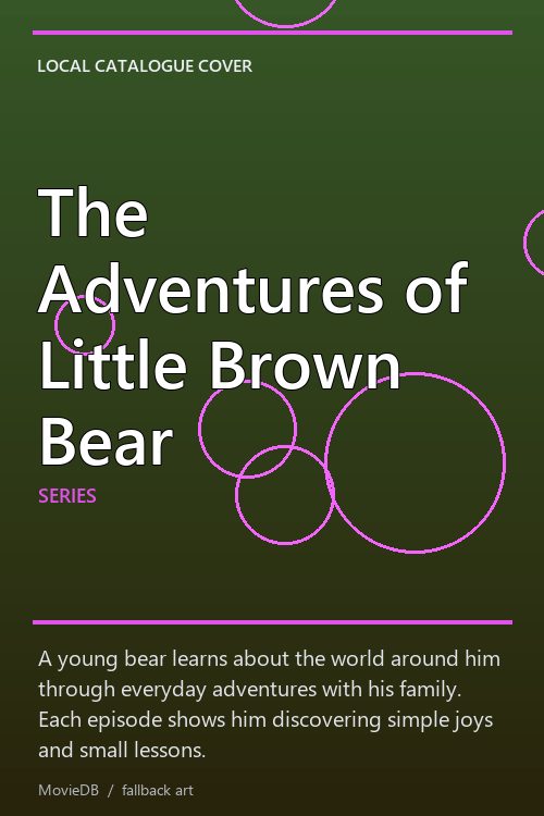 The Adventures of Little Brown Bear poster