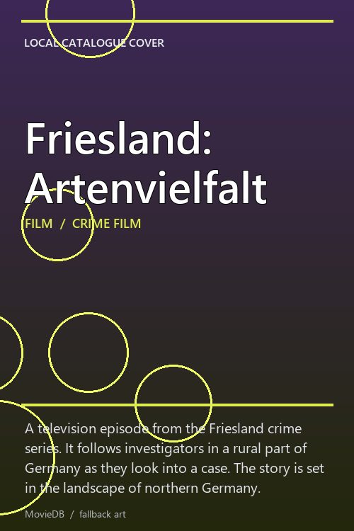 Friesland: Artenvielfalt poster