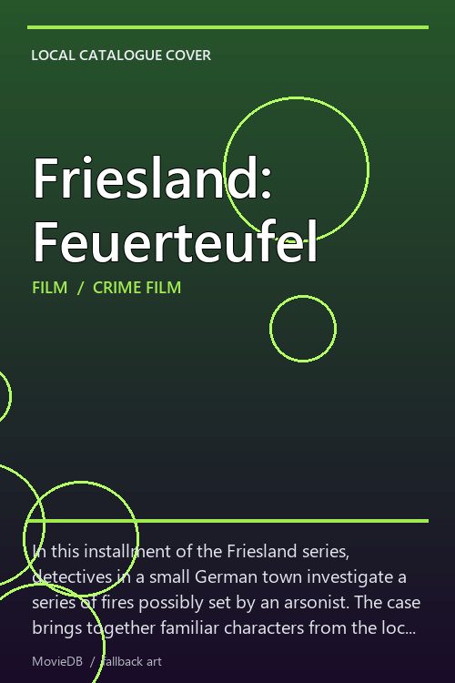 Friesland: Feuerteufel poster