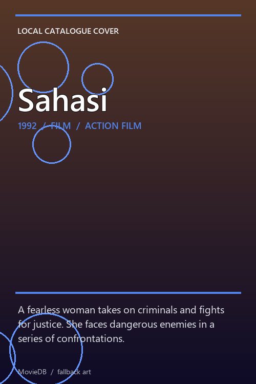 Sahasi poster