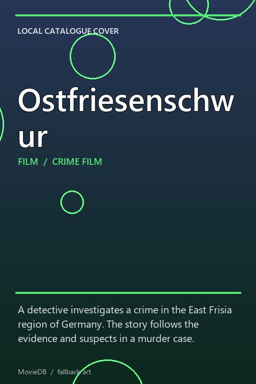 Ostfriesenschwur poster