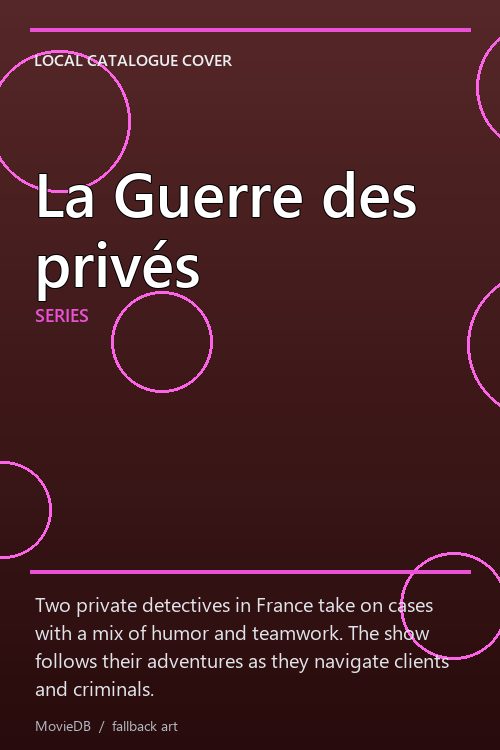 La Guerre des privés poster