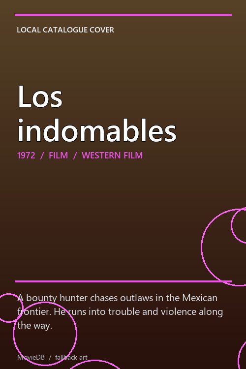 Los indomables poster