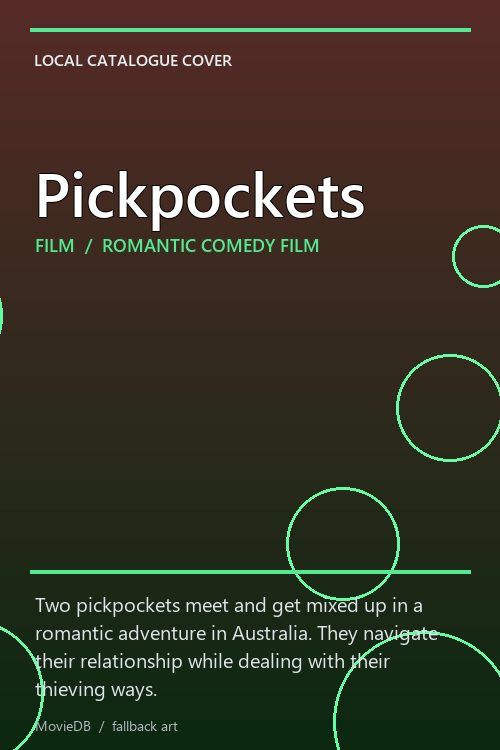 Pickpockets poster