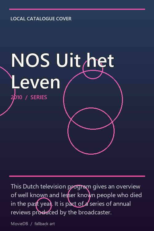 NOS Uit het Leven poster